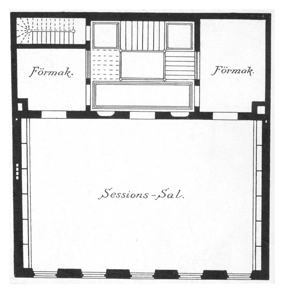 Gamla Läkaresällskapets hus, planritning (2)
