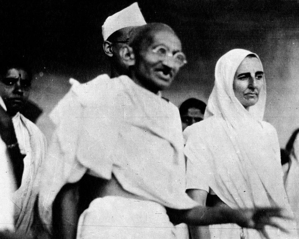 Gandhi et Miss Slade