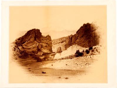 Garden of the Gods by WH Jackson, 1887
