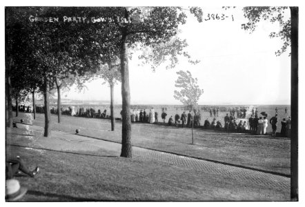 Garden Party, Gov's Isl. (i.e., Island) LCCN2014701731