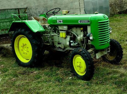 Motor agriculture vehicle