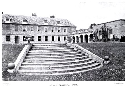 Gardens Old and New Vol 1 Bulwick Hall segmental steps 0048