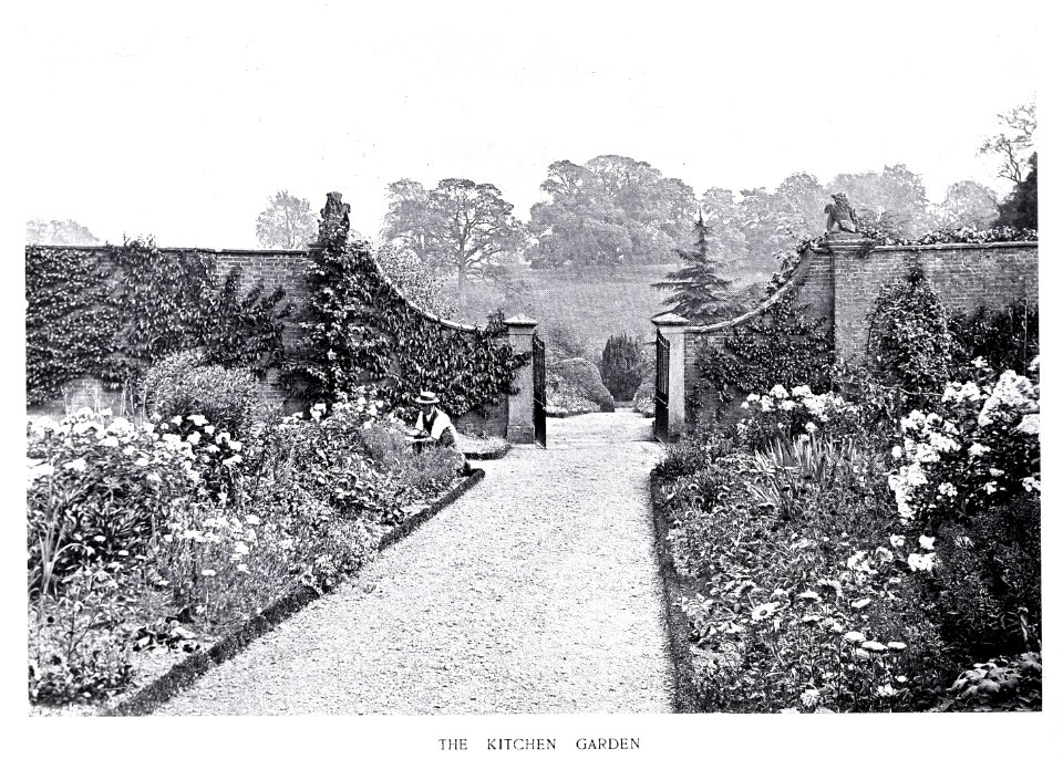 Gardens Old and New Pitchford Kitchen Garden 0146