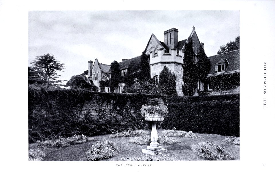 Gardens Old and New Vol 3 Athelhampton Hall the privy garden 0049