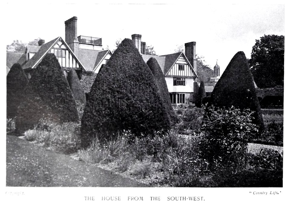 Gardens Old and New Vol 1 Brickwall from the south-west 0290