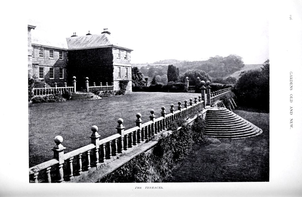 Gardens Old and New Vol 3 Newton Ferrers the terraces 0242