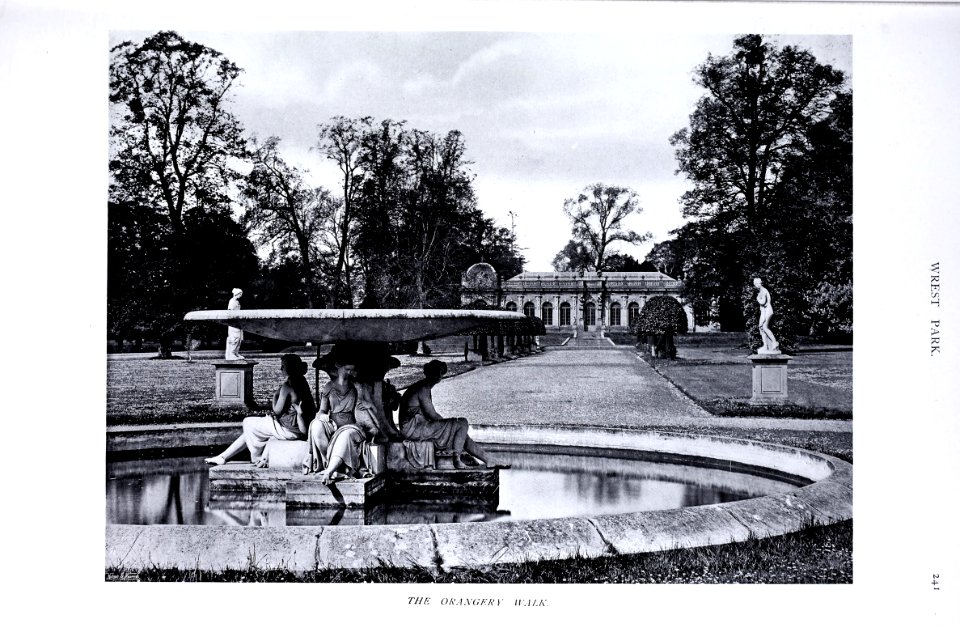 Gardens Old and New Vol 3 Wrest Park the orangerie walk 0287