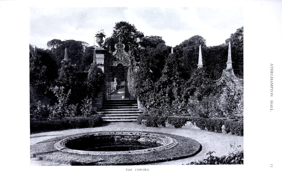 Gardens Old and New Vol 3 Athelhampton Hall the Corona 0059