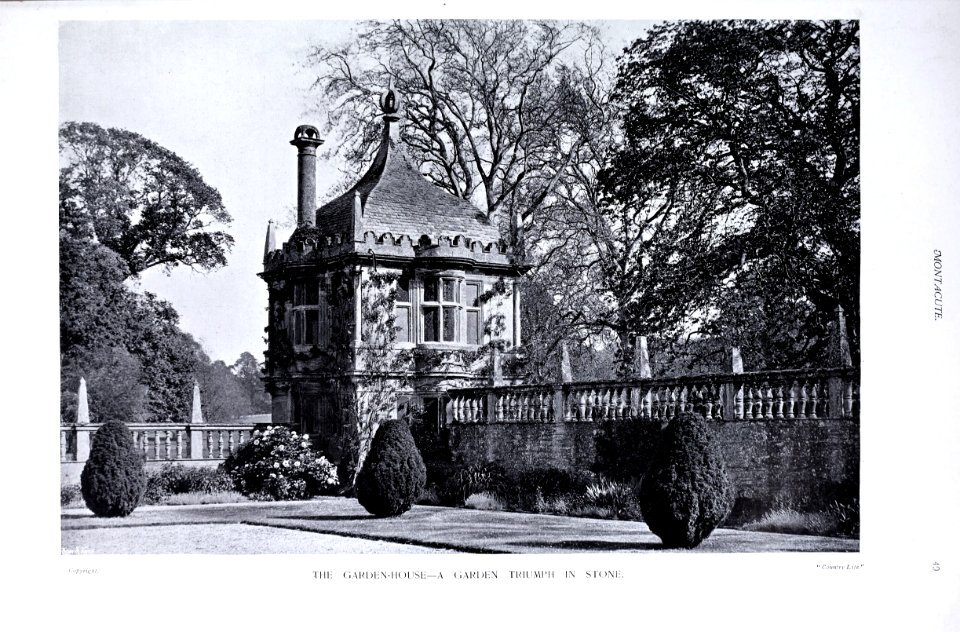 Gardens Old and New Vol 1 Montacute Garden House 0079