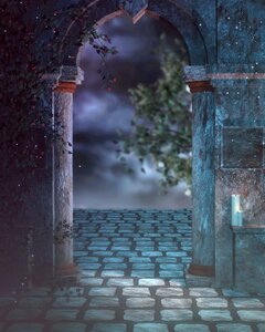 Stone bow mysterious