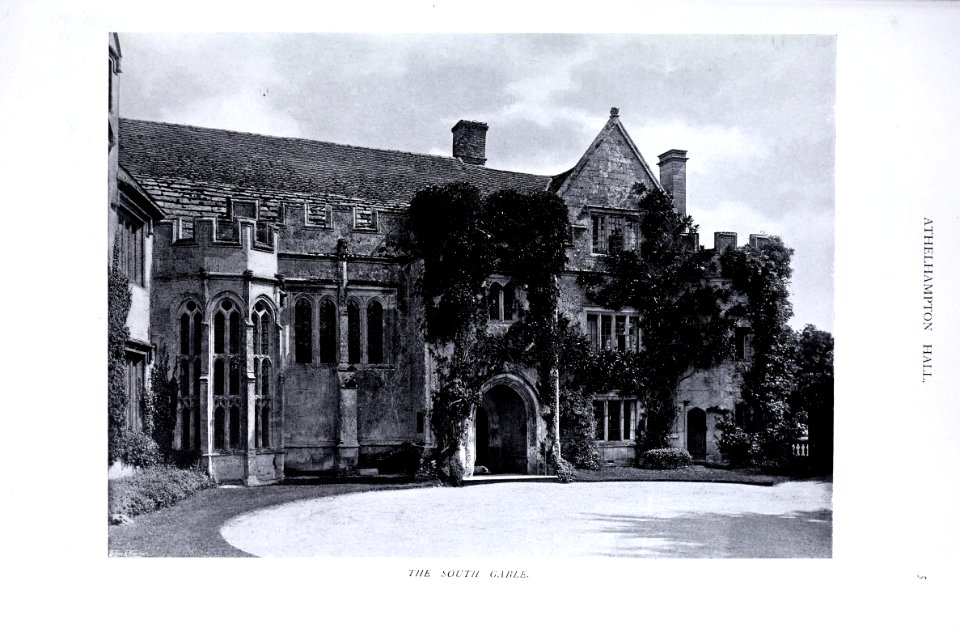 Gardens Old and New Vol 3 Athelhampton Hall the south gable 0051