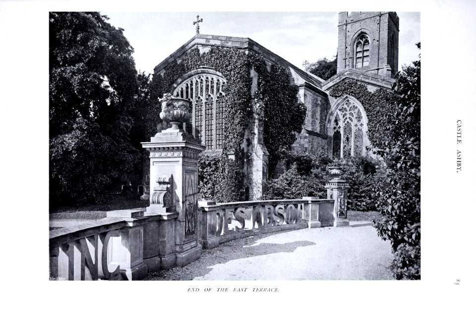 Gardens Old and New Vol 3 Castle Ashby end of east terrace 0131