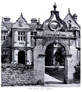Gardens Old and New Vol 3 Stibbington porch and gateway 0227