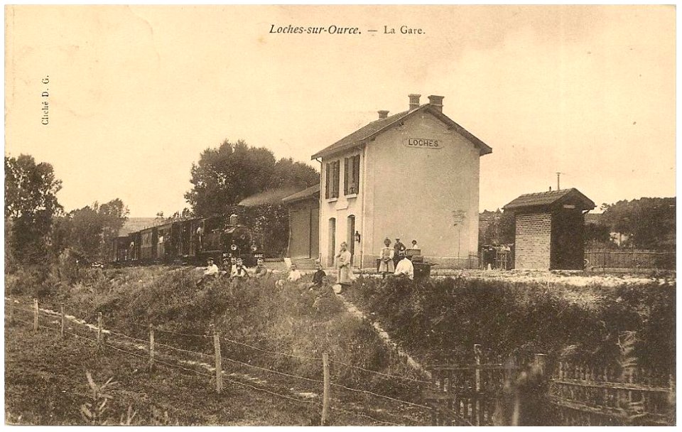 Gare C.D.A à Loches-sur-Ource