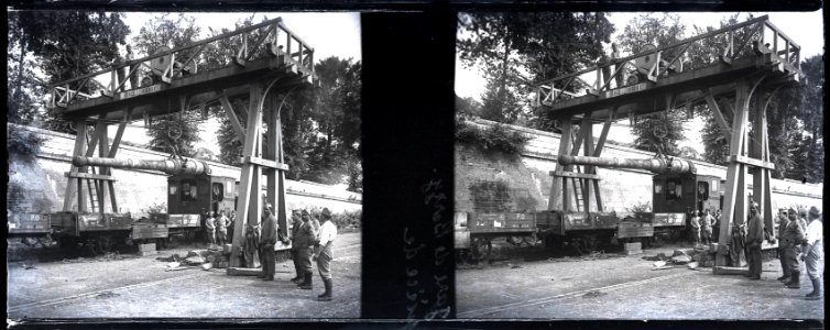 Gare de Berzy. Pièce de ... - Fonds Berthelé - 49Fi176