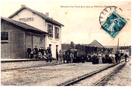 Gare C.D.A à Verpillières-sur-Ource