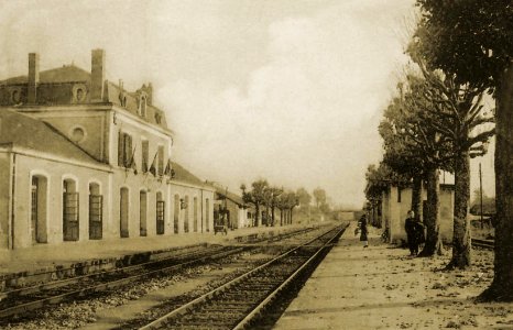 Gare de Jonzac, 1910er