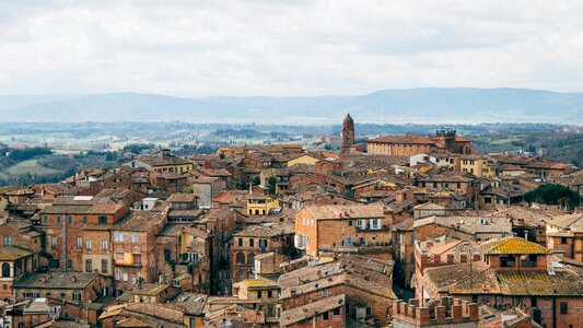 Town panoramic italy photo