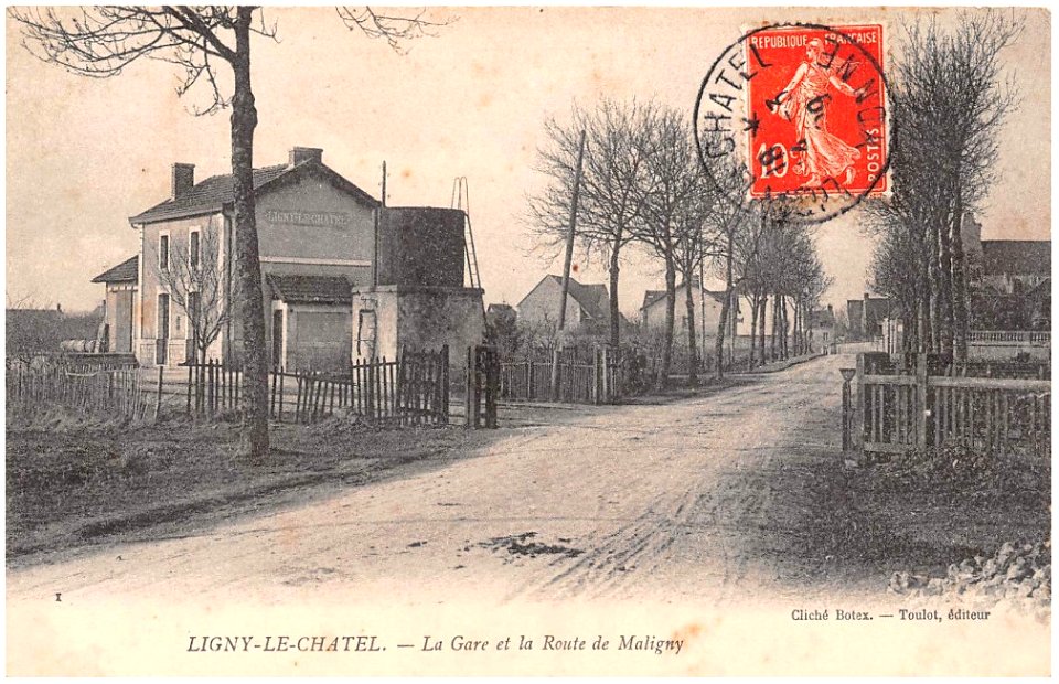 Gare de Ligny le Chatel