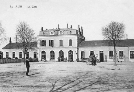 Gare-Albi-Orléans-1900