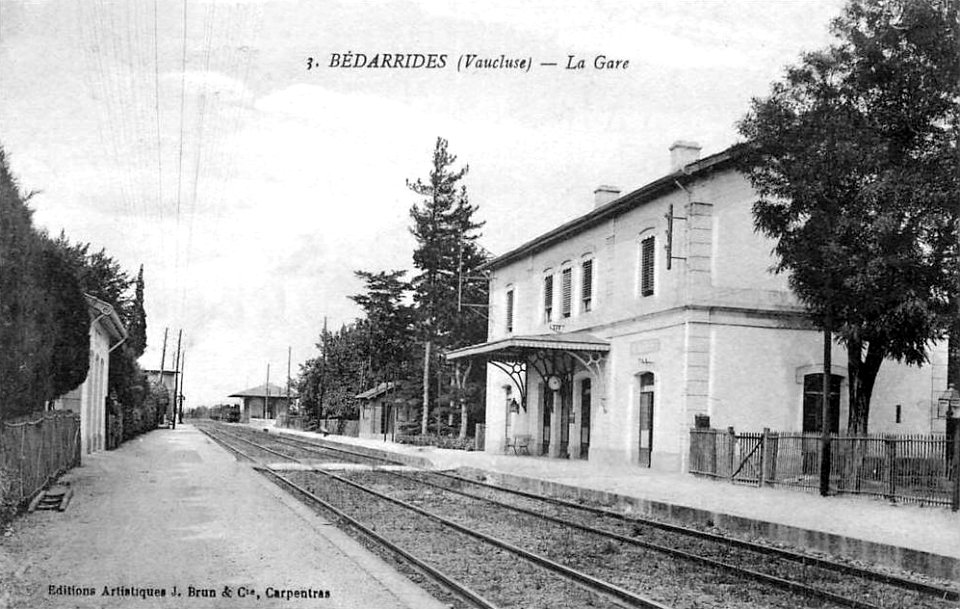 Gare-Bédarrides-1900