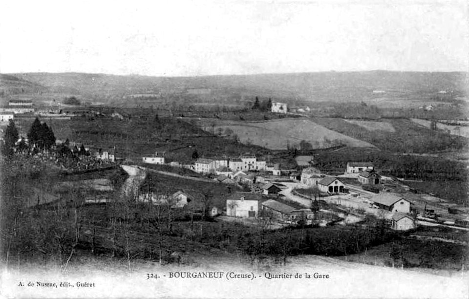 Gare-Bourganeuf-vue-ensemble-1900
