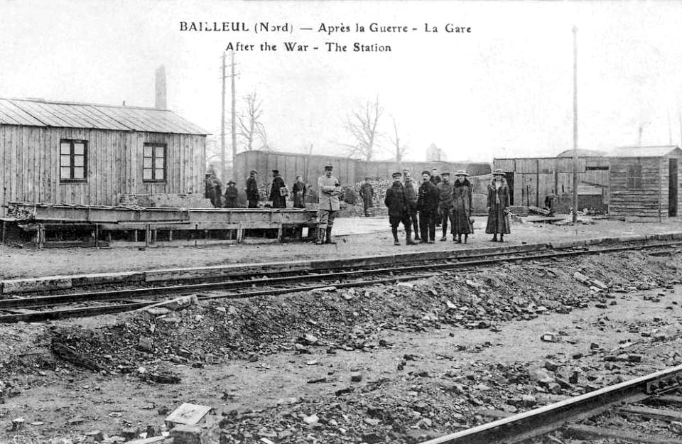 Gare-Bailleul-1918-CPancienne