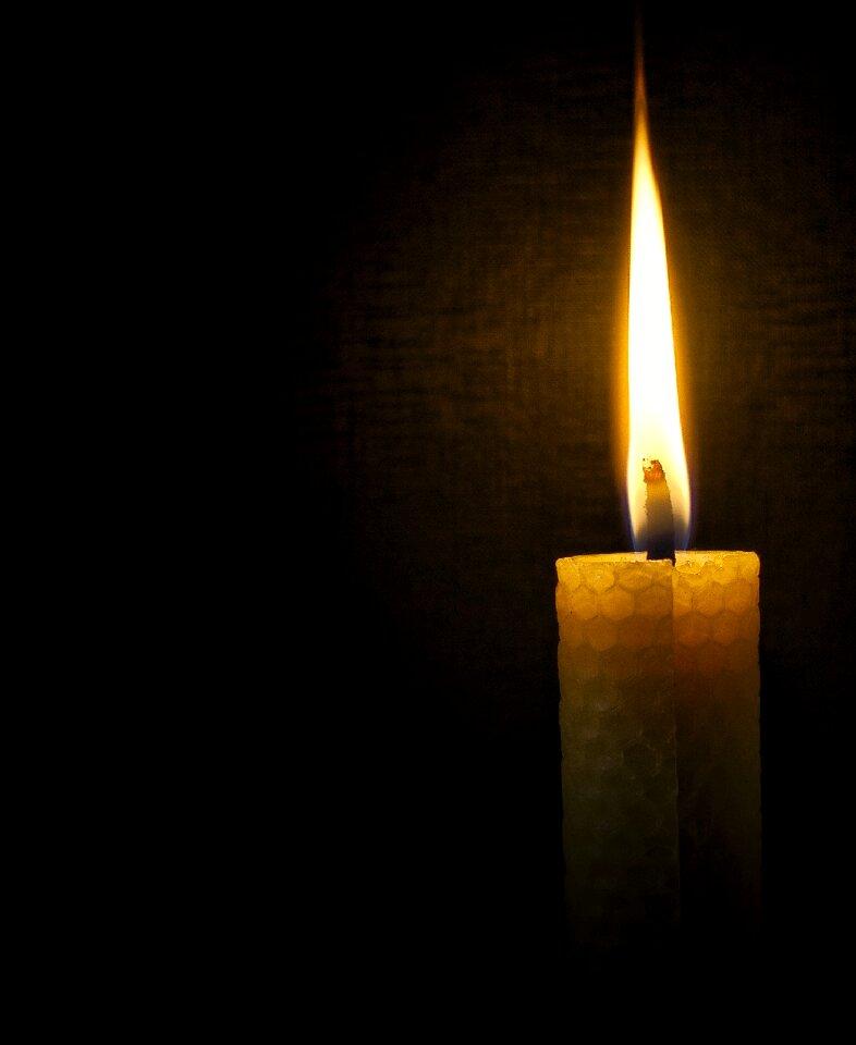 Candlelight warm wax