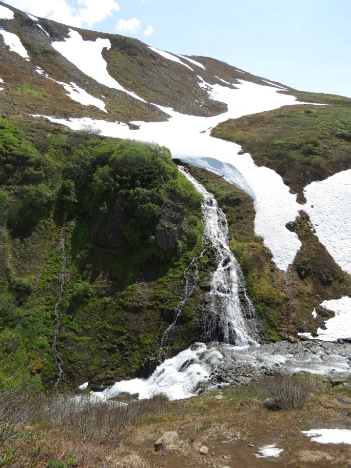 Mountain stream mountains landscape
