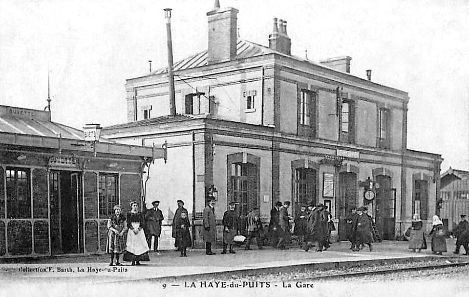 Gare-La Haye-du-Puits-CP1900
