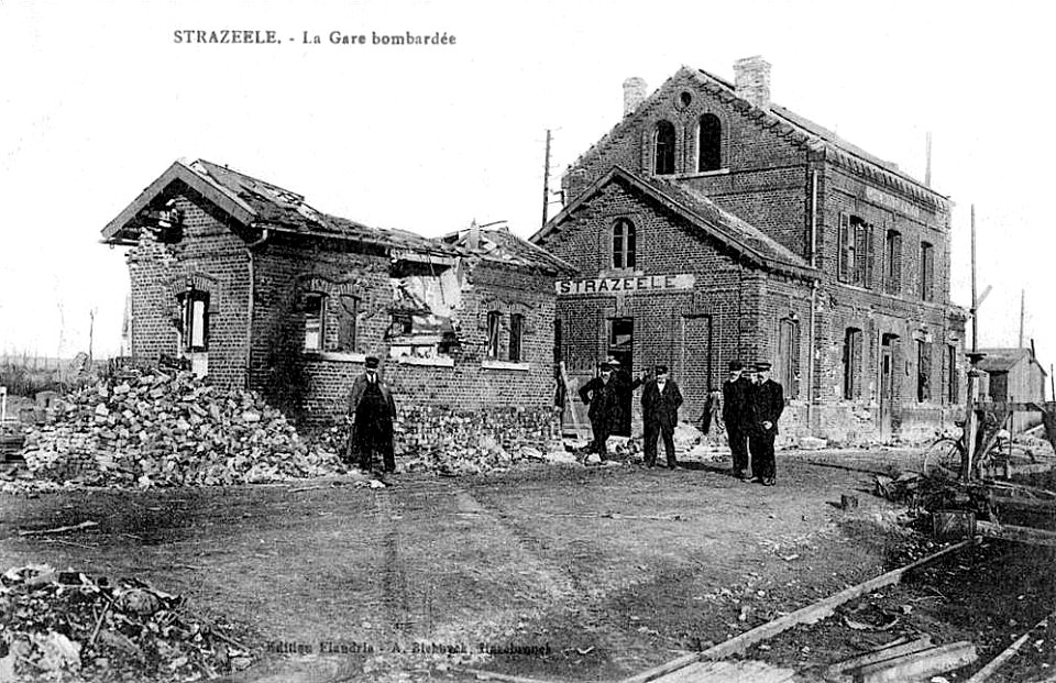 Gare-Strazeele-Bombardée14-18