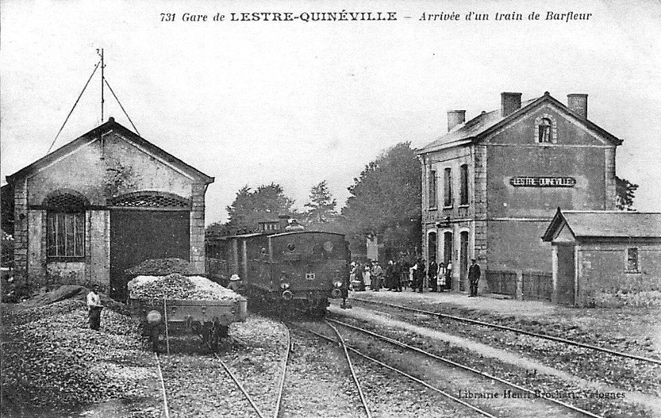 Gare-Lestre-Quinéville-CPancienne
