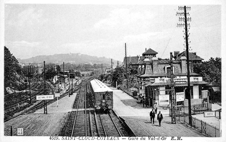 Gare-Val d'Or-Embranchement-1930
