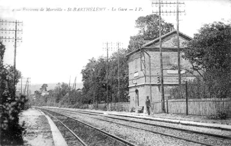 Gare-Marseille-St-Barthélémy-1900 photo