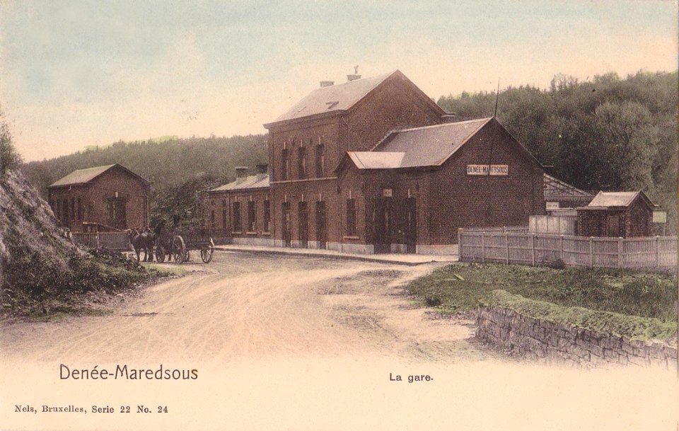 GareDenéeMaredsous1900