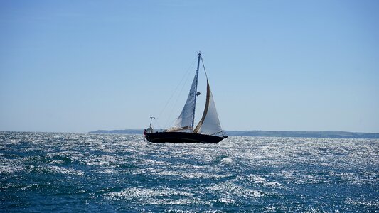 Sail ocean yacht photo