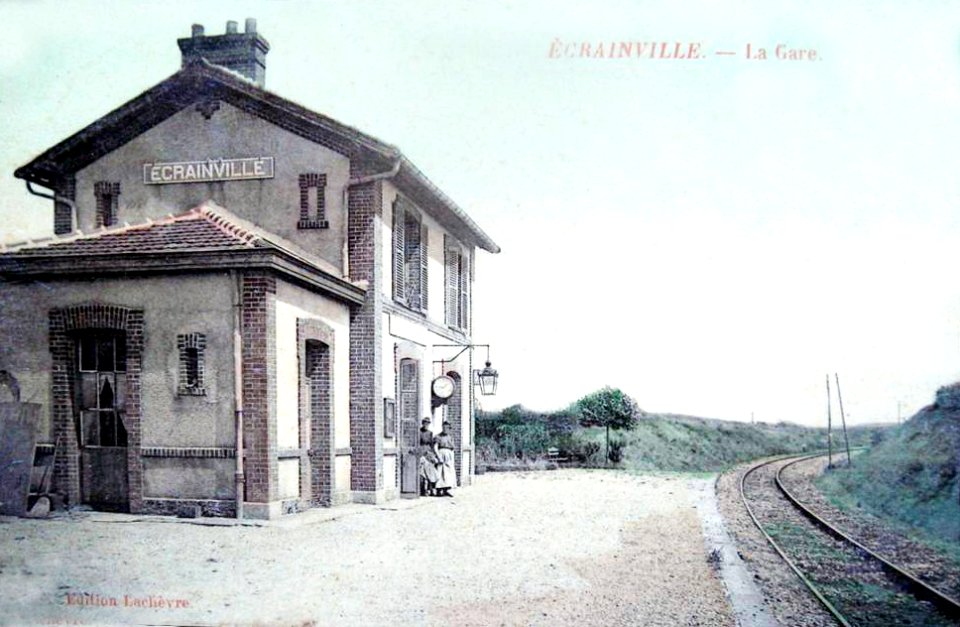 Gare-Écrainville-1900