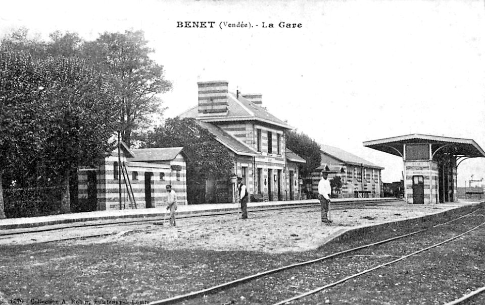 GareBenetVendée1900