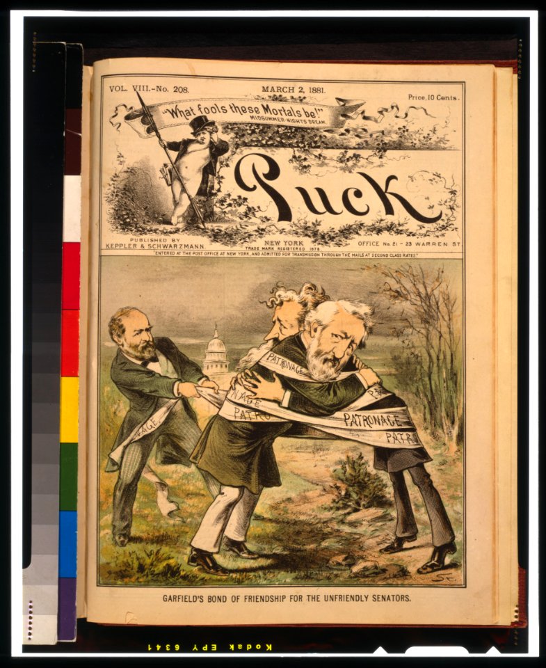 Garfield's bond of friendship for the unfriendly senators - SC. LCCN98518283
