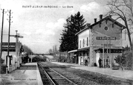 GareStAlbanLaGrive1900
