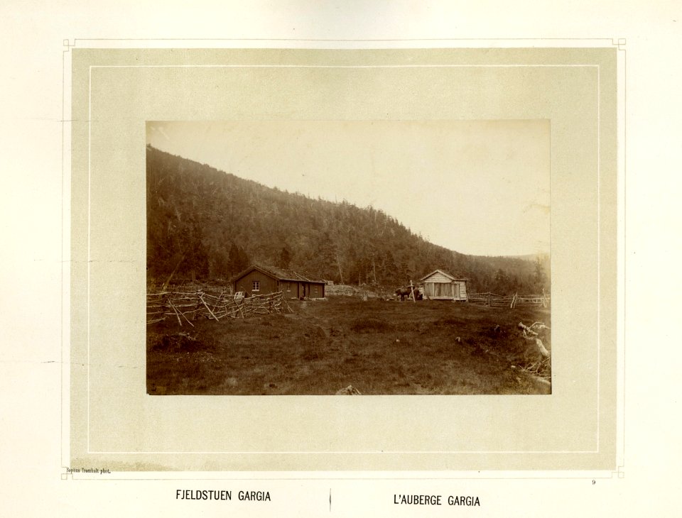 Gargia Fjellstue på Finnmarksvidda - Norsk folkemuseum - NF.15006-010