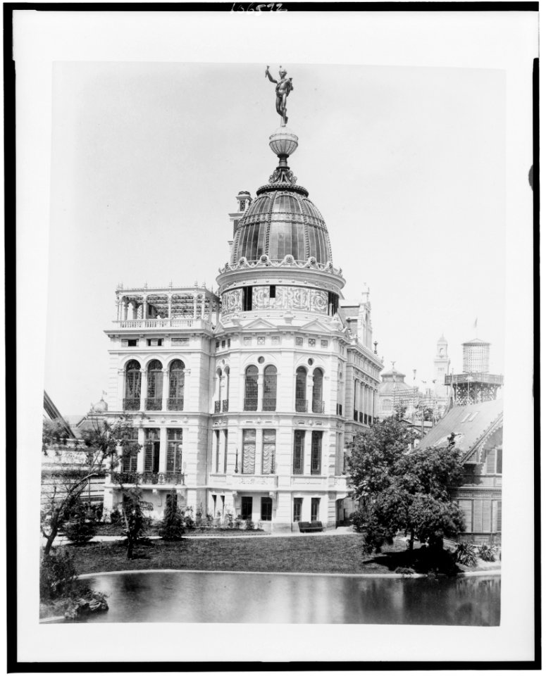 Gas Pavilion, Paris Exposition, 1889 LCCN92520666