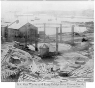Gas Works and Long Bridge from Rincon Point, San Francisco LCCN2002722233