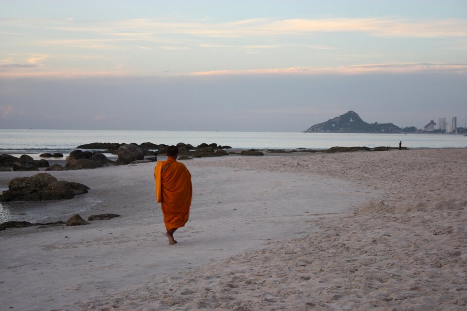 Sea view buddhism thailand