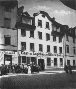 Gast Logirhaus Zur kuehlen Quelle Leipzig 1902