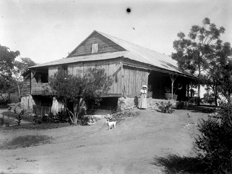 Gasquets hus utanför staden. Majunga, Mahajanga. Madagaskar - SMVK - 021991