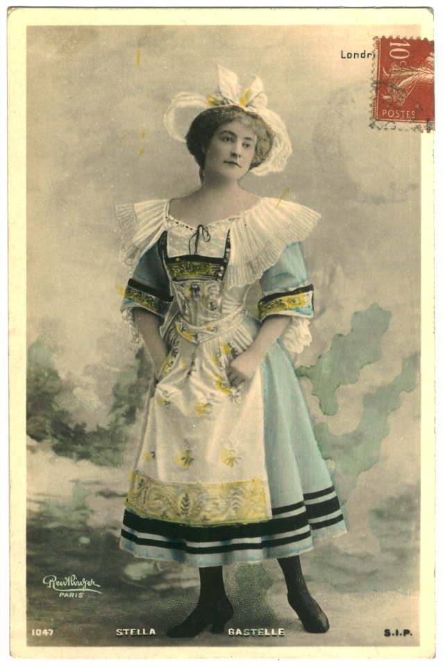 GASTELLE, Stella SIP. 1047. Photo Reutlinger