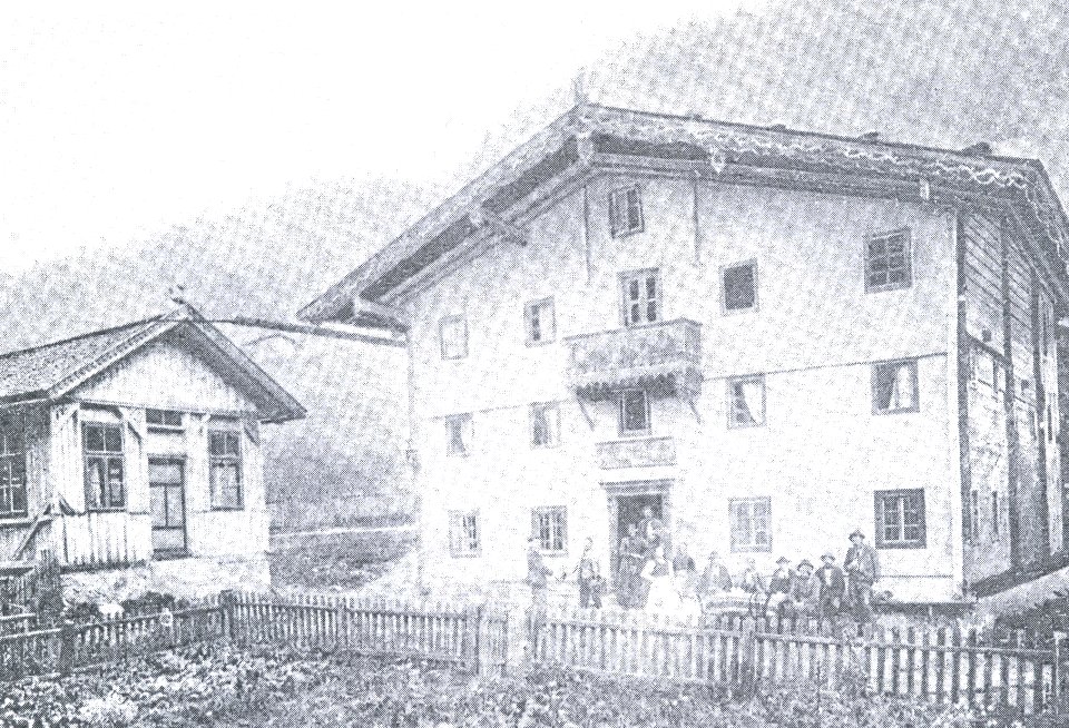 Gasthaus zur Brück um 1900
