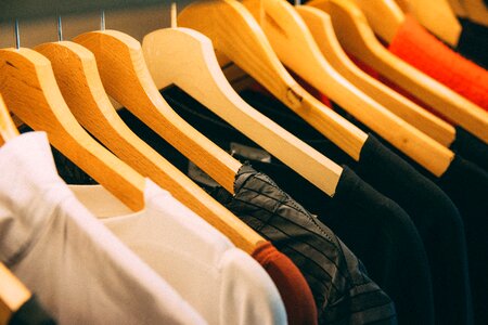 Wood shirts coathanger