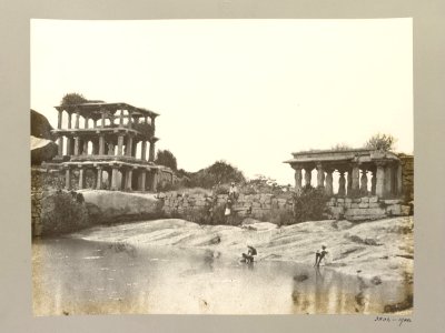 Gateway and Pavilion at Hemakuta Hill 1856 photo photo